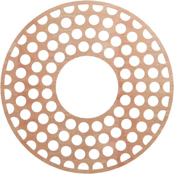 Fink Wood Fretwork Pierced Ceiling Medallion, Cherry, 40